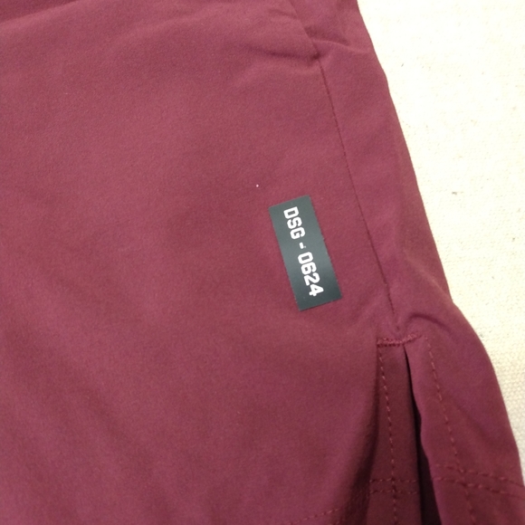 ASRV Men's 7" Liner Shorts in Rosewood - Picture 5 of 9